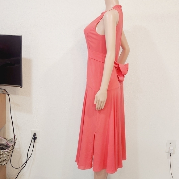 Rachel Rachel Roy Tie-Front Halter Dress Size 4 - Picture 7 of 15